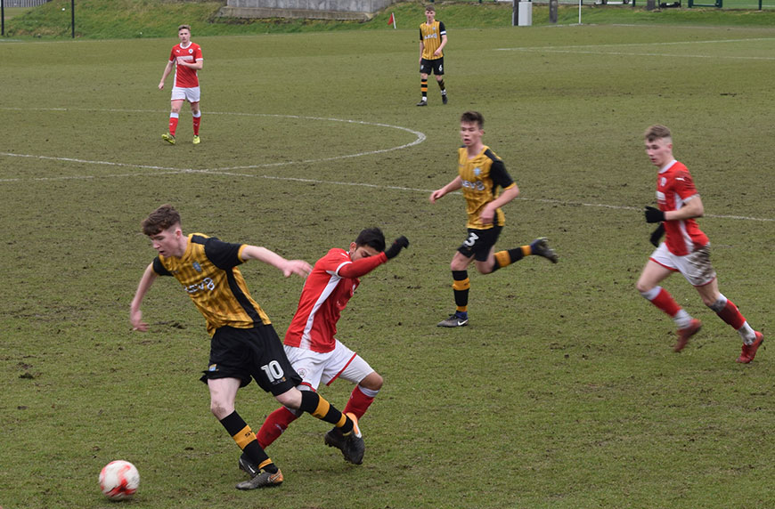 Barnsley U18s 1 - 2 Sheffield Wednesday U18s