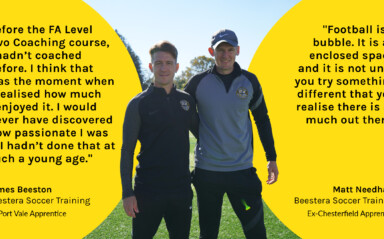 Beestera Soccer Training; From the Youth Alliance to the Big Apple