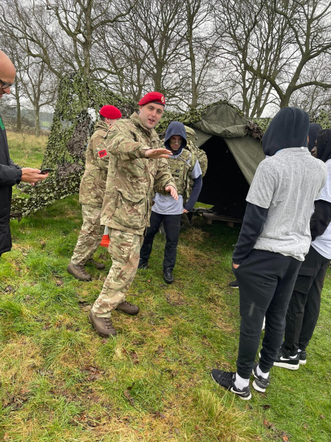 Stoke City Apprentices Step into a Soldier’s Shoes at Parsons Barracks