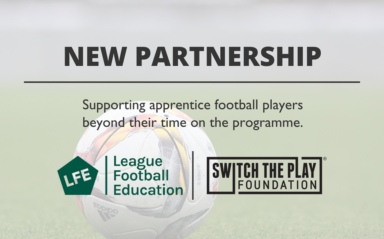 LFE Partner With Switch the Play Foundation